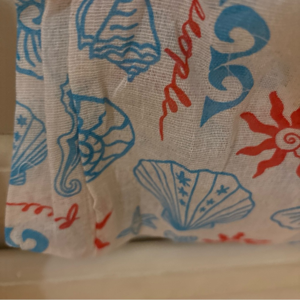 Seashell Print Tote Bag FREE PEOPLE - Picture 5 of 6